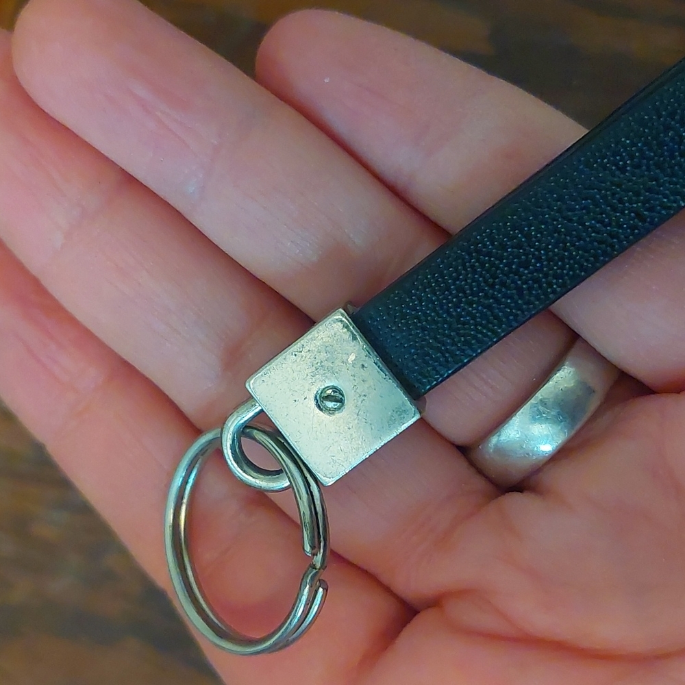 Coach Leather Loop Key Fob - image 3